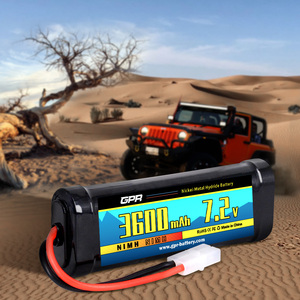 充電式スクエアNi-Mh <span class=keywords><strong>7.2</strong></span> V AAバッテリー<span class=keywords><strong>7.2</strong></span>ボルト3600mAh 1200mAh <span class=keywords><strong>Nimh</strong></span>バッテリーパック - Product Image 5