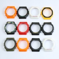 Boîtier de montre transparent Ice Tough - Bracelet à dégagement rapide style chêne rustique