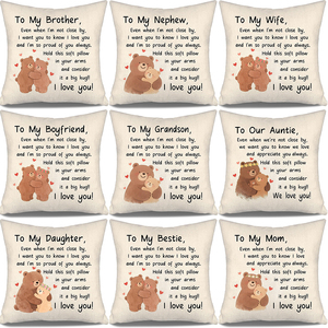 Fundas de almohada para familiares y amigos, incluso cuando no estoy cerca, quiero que sepas que <span class=keywords><strong>te</strong></span> amo y me siento muy orgulloso de ti <span class=keywords><strong>siempre</strong></span>. - Product Image 1