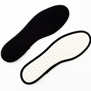 Solette traspiranti per scarpe nere da donna/uomo morbido ammortizzante da passeggio asciugamano strato di cotone in schiuma di lattice forato Comfort - Product Image 5