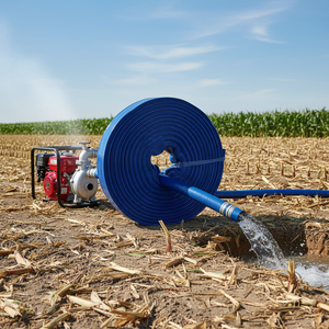 <b>BOX</b> 1 <b>Roll</b> of 2' x 50m flat discharge hose for motor pump - Product Image 3