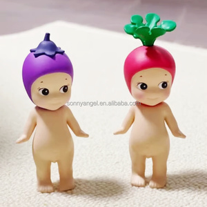 Sonny Angel Vegetable Series-Nouvelle version Mini figurines Boîte aveugle Figurines colorées Figurines aléatoires Jouets à collectionner Boîte mystère