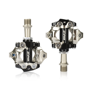 WAKE-<span class=keywords><strong>pedales</strong></span> de bicicleta de carretera con autosujeción <span class=keywords><strong>SPD</strong></span>, ajuste de tensión, Clip giratorio, accesorios para bicicleta - Product Image 1