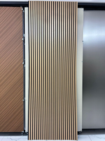 Panneaux muraux acoustiques modernes en MDF, isolation phonique, panneaux en bois rainurés, appartement, hôpital, hôtel, entrepôt, intérieur