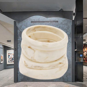 กำไลข้อมือเรซิ่นอีพ็อกซี่ทำมือ ดีไซน์ทันสมัยไม่ซ้ำใคร นี่คือสินค้าขายดี ผลิตในอินเดีย - Product Image 3