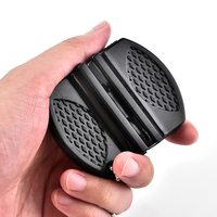 Aiguiseurs de couteaux en céramique, Mini Portable en acier au tungstène papillon lame de cuisine couteaux de poche, outil en pierre à aiguiser 1 pièce