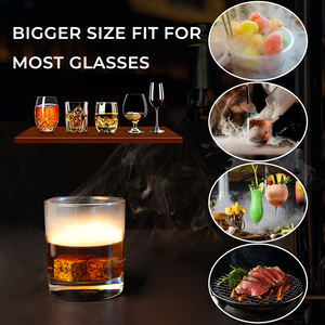 Chine Usine Whisky Cocktail Fumer Kit Avec Torche Logo Personnalisé Cadeau Boîte Bar Accessoires Avec 4 Saveur <span class=keywords><strong>Copeaux</strong></span> De Bois À Vendre - Product Image 3