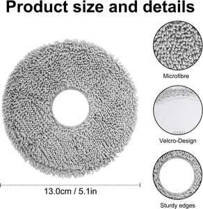 Kit d'accessoires de remplacement pour <span class=keywords><strong>IRobot</strong></span> Roombas Plus 505/405 <span class=keywords><strong>Robot</strong></span> <span class=keywords><strong>Aspirateur</strong></span> Pièces Brosse Principale Brosse Latérale Filtre Hepa Vadrouille - Product Image 6