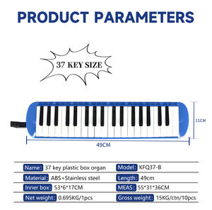 <span class=keywords><strong>Teclado</strong></span> de piano <span class=keywords><strong>Melodica</strong></span> de 37 teclas profesional, venta al por mayor, con ESTUCHE DE ABS, instrumentos musicales y accesorios - Product Image 2