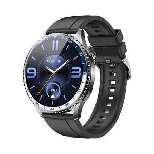 Montre connectée pour homme <span class=keywords><strong>MT900</strong></span>, écran AMOLED de 1,56 pouce, gel de silice, IP67, moniteur, réveil, charge sans fil - Product Image 1