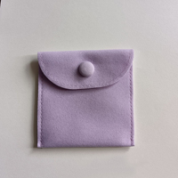 Pochette de luxe rose pour bijoux, emballage pour boucles d'oreilles, collier, bracelet, bague, sacs cadeaux pour bijoux
