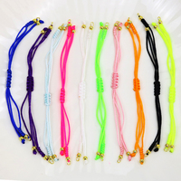 Bracelet à corde en silicone pour femmes, chaîne, accessoires de bijouterie, mélange de couleurs, mode, corde colorée