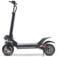 Trottinette électrique pliable 48V 10.4Ah 1200W, moteur sans balais en alliage d'aluminium, contrôle par application, autonomie 35-50km, charge 150kg, frein à disque