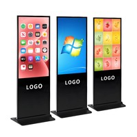 Máquina de Publicidad Android de 32 Pulgadas para Interiores, Pantalla Digital de Señalización, Reproductor de Carteles con Pantalla Táctil LCD para Centros Comerciales