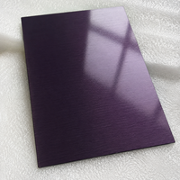 Tôle décorative en acier inoxydable PVD ZhuoYe 304, couleur titane noir or rose, sur mesure
