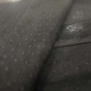 100% Polyester <span class=keywords><strong>Crepe</strong></span> Dot Lưới Vải Thoáng Khí Trọng Lượng Nhẹ Pleatable Cho Đám Cưới Cô Gái 'Net Đồng Bằng Dệt Kim Hàng May Mặc Slub Ăn Mặc - Product Image 4
