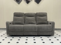 Canapé inclinable moderne personnalisable à 3 places, fauteuil relax électrique, mobilier d'hôtel, canapé d'appoint