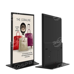 360SPB Standalone Digital Signage Display 65 "Touch Screen Interactive Indoor Floor Standing para Publicidade Comercial - Product Image 1