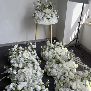Fiori su misura matrimonio corridoio fiori fiori fiori fiori fiori fiori artificiali fiori fiori di nozze per la decorazione di nozze - Product Image 1