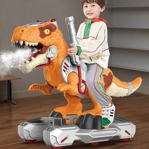 Nouveau design de trottinette électrique dinosaure Tyrannosaurus Rex pour tout-petits avec lumière et son, cadeau d'anniversaire pour enfants - Product Image 2