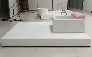 Grosir pijat <span class=keywords><strong>Footbath</strong></span> kayu putih pedikur Platform mangkuk pedikur bak Spa kaki pedikur profesional kursi untuk dijual - Product Image 4