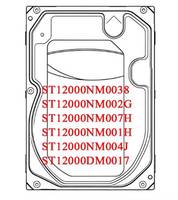 HDD Internal SATA 12TB 3.5 Inch 512MB Cache Kecepatan Baca 300MB/s ST12000NM0038 ST12000NM002G ST12000NM007H