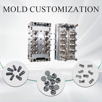 Piezas Moldeadas por Inyección OEM ODM de ABS/PA66/PP/PC/PMMA/PSU/PCTG/TPE/TPU/PBT, Productos de Moldeo de Plástico Personalizados