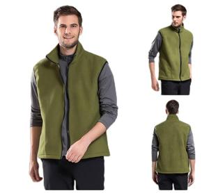 <span class=keywords><strong>Gilet</strong></span> en <span class=keywords><strong>velours</strong></span> double face en polaire respirante confortable brodé avec logo personnalisé pour hommes du fabricant - Product Image 1