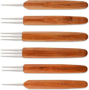 Prix de gros Outils de <span class=keywords><strong>dreadlocks</strong></span> de haute qualité <span class=keywords><strong>Aiguille</strong></span> à <span class=keywords><strong>crochet</strong></span> <span class=keywords><strong>Crochet</strong></span> pour <span class=keywords><strong>dreadlocks</strong></span> Une Deux Trois Aiguilles - Product Image 1