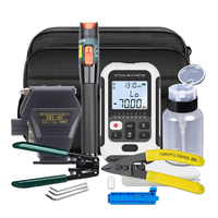 Fiber Optic Tool Kit Optical Power Meter (-70~+10dBm)SKL-6C Cleaver 10mW VFL Fiber Stripper CFS-3 for FTTH Installation Tools