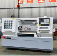 Nueva máquina de torno CNC de cama plana de Control GSK de husillo único de servicio pesado numérico CK6140 Mini Horizontal