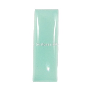 Calcédonie Aqua naturelle, pierre précieuse, rectangulaire, 9x26mm, 3.22 gms - Product Image 2
