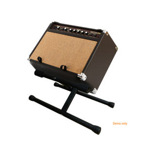 CNBear BS-316B Portable Design Easy Transport & Setup Amplifier <b>Guitar</b> Heavy Duty Metal & Rubber Flexible Home Floor Stand - Product Image 6