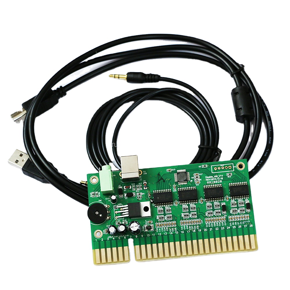 Padでアーケード JAMMAゲーム基板をUSBコントローラーから操作 筺体に