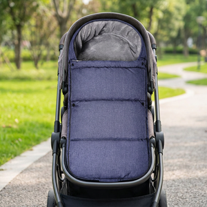 Sac de couchage universel coupe-vent pour poussette, chaud et doublé polaire, pour bébé, idéal pour l'hiver - Product Image 6