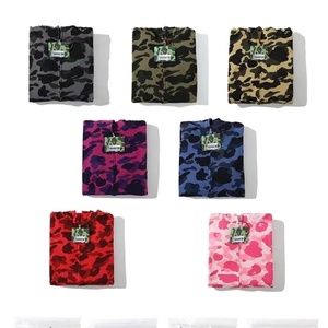 Sudaderas con Capucha y Cremallera de Tiburón Camuflaje 2026 <span class=keywords><strong>Sudadera</strong></span> 100% Algodón para Hombre y Mujer Ropa de Calle Unisex con Cremallera Completa de Alta Calidad <span class=keywords><strong>Bape</strong></span> - Product Image 5