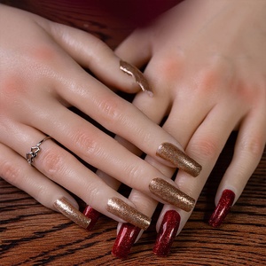 Tianxinji — Mannequin féminin en Silicone <span class=keywords><strong>platine</strong></span>, modèle de main féminin réaliste, pliable, pour la formation en Nail Art, haute qualité - Product Image 2