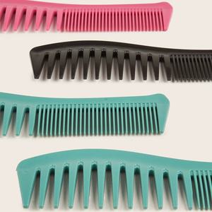 Peigne de coiffure 2-en-1 à dents larges et fines, peigne double densité de haute qualité pour des coiffures élégantes et des pompadours - Product Image 6