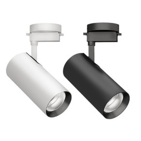 Système d'éclairage sur rail LED noir moderne, pendentifs annulaires, luminaire de plafond pour magasin de détail, lumière du jour 6000K, garantie 3 ans, IRC 90 - Product Image 2