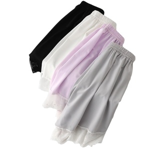 กางเกงขาสั้นไร้รอยต่อเซ็กซี่สำหรับผู้หญิงกางเกงในลูกไม้ยืดได้ของผู้หญิงกางเกงเพื่อความปลอดภัยสำหรับใช้ในบ้าน - Product Image 1