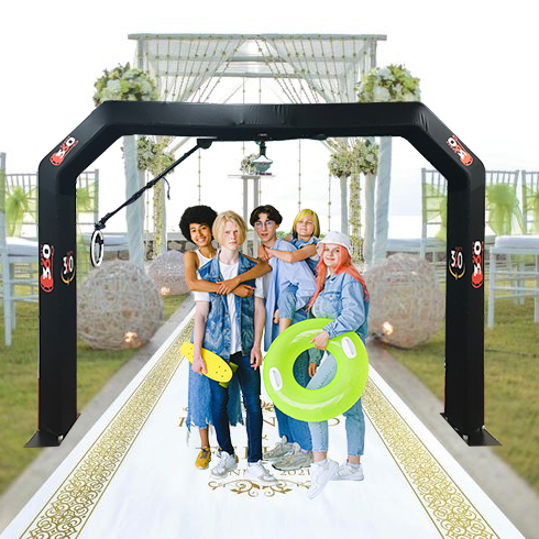 Горячая распродажа, фотобудка для селфи, 360 с бесплатными аксессуарами, 360 фотобудка, портативная фотобудка для 360 неба