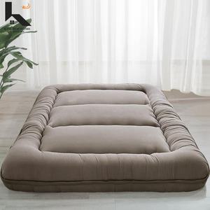 Matelas futon de <span class=keywords><strong>sol</strong></span>, tapis tatami, coussin de couchage pliable, matelas enroulable <span class=keywords><strong>pour</strong></span> dortoir, transat <span class=keywords><strong>pour</strong></span> enfants - Product Image 1