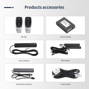 Système de clé intelligente EASYGUARD sans clé compatible avec BENZ FBS4 avec bouton de démarrage OEM (2014-) et accès confort (Comfort Access) - Product Image 3