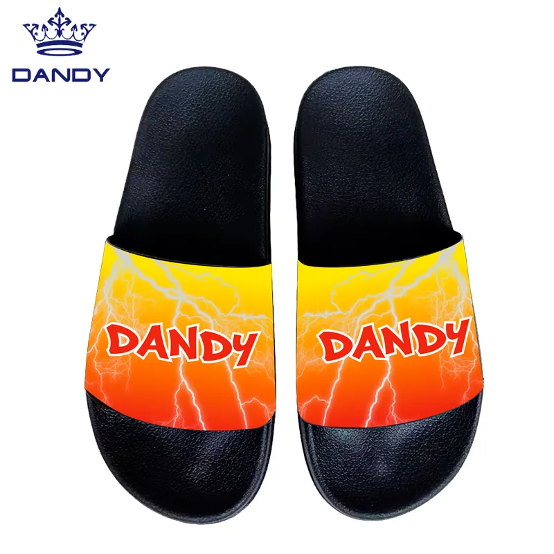 Dandy Sports Custom Printing High Quality Cheerleading Slippers With Fast Delivery Time