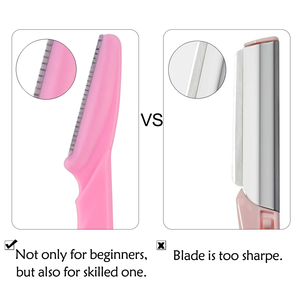 Men's and Women's Folding Eyebrow Razor <strong>Blade</strong> Anti-scratch Beauty Salon Tool Folding Eyebrow Trimmer
