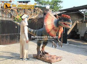 MyDino AD072 Productos de Estilo Jurásico, Dinosaurio Animatrónico de Tamaño Pequeño, Dilofosaurio - Product Image 6