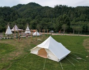 Tienda de Campaña Tipo Campana Touareg de 5 m, Impermeable para las Cuatro Estaciones, Compatible con Estufa, Un Dormitorio, Refugio de Glamping de Alta Calidad - Product Image 4