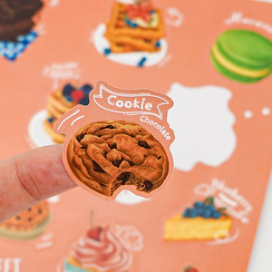 Tùy Chỉnh PVC Tự Dính Trẻ Em Sticker Tấm Không Thấm Nước Trang Trí Phim Hoạt Hình Động Vật Logo In Cá Nhân Nhãn Bao Bì - Product Image 4