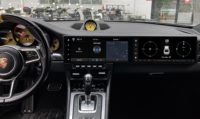 Reproductor de DVD para Auto Doble de 12.3 Pulgadas, Radio Android con Pantalla Táctil, Navegación GPS, Carplay para Porsche 911 Boxster Cayman 2012-2019