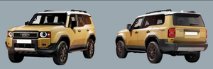 <span class=keywords><strong>2022</strong></span> <span class=keywords><strong>Prado</strong></span> LC250 Kit de carrocería personalizado Actualización de visión baja a alta con parachoques delantero de alta calidad y clips de TT - Product Image 3